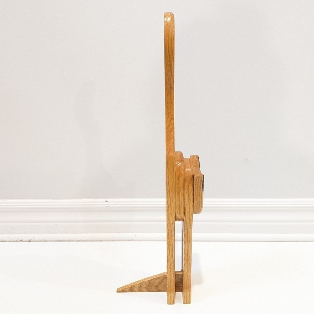 cat wood door stopper 19.5” - Picture 3 of 6